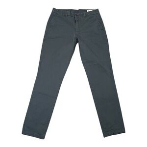 GAP Men's Gray Chino Pants Size 34x33, Business Casual, Office